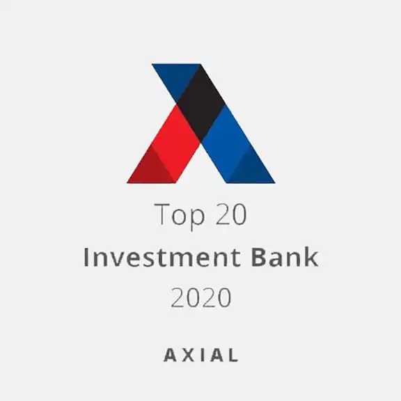 Photo of Axial Top 20 Lower Middle Market Investment Bank